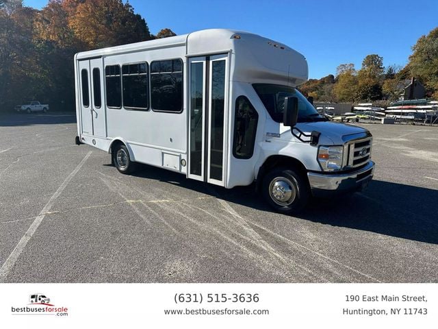 2016 Ford Econoline Commercial Cutaway NON-CDL WHEELCHAIR SHUTTLE BUS FOR SALE - 22647014 - 0