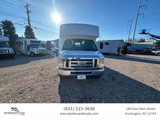 2016 Ford Econoline Commercial Cutaway NON-CDL WHEELCHAIR SHUTTLE BUS FOR SALE - 22712910 - 3