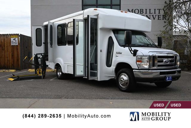 2016 Ford Econoline Commercial Cutaway SD 158 WB 10-Passenger Shuttle Mobility Handicap Bus - 22951134 - 0