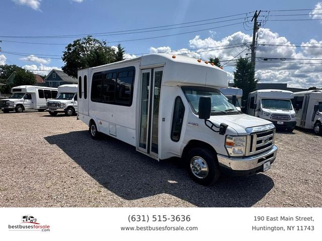 2016 Ford Econoline Commercial Cutaway WHEELCHAIR SHUTTLE BUS FOR SALE - 22371052 - 0