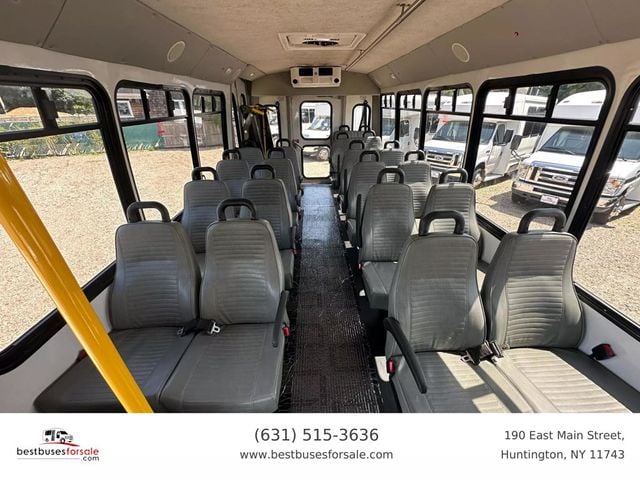 2016 Ford Econoline Commercial Cutaway WHEELCHAIR SHUTTLE BUS FOR SALE - 22371052 - 24