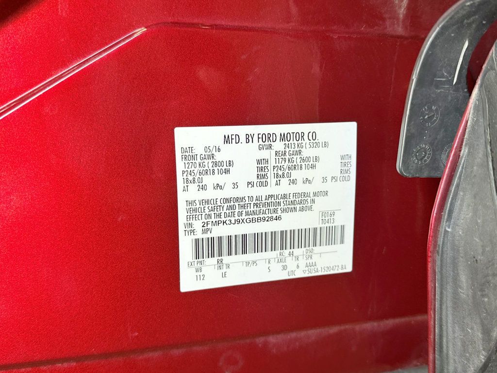 2016 Ford Edge 4dr SEL FWD - 23085892 - 44