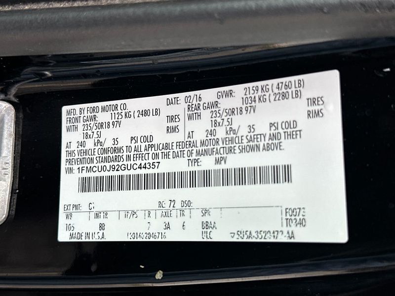 2016 Ford Escape FWD 4dr Titanium - 23013666 - 21