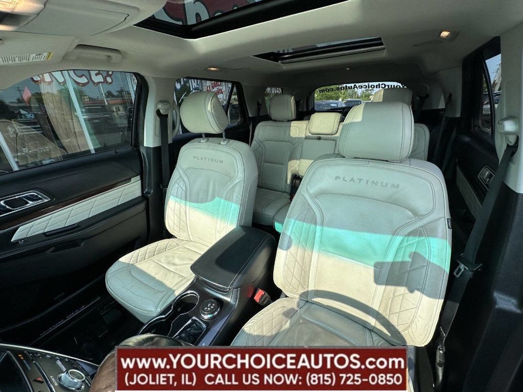 2016 Ford Explorer 4WD 4dr Platinum - 22861312 - 18