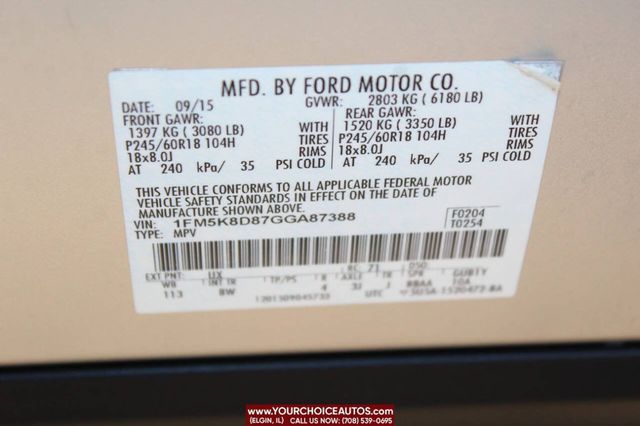 2016 Ford Explorer 4WD 4dr XLT - 22595222 - 27