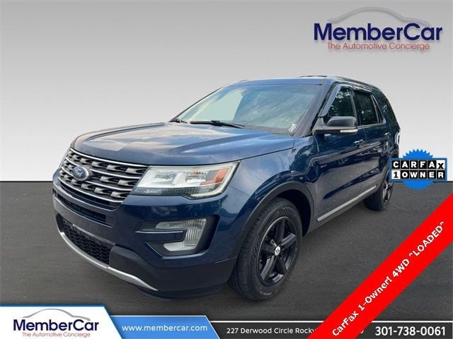 2016 Used Ford Explorer 4WD 4dr XLT At MemberCar Serving Rockville, MD ...