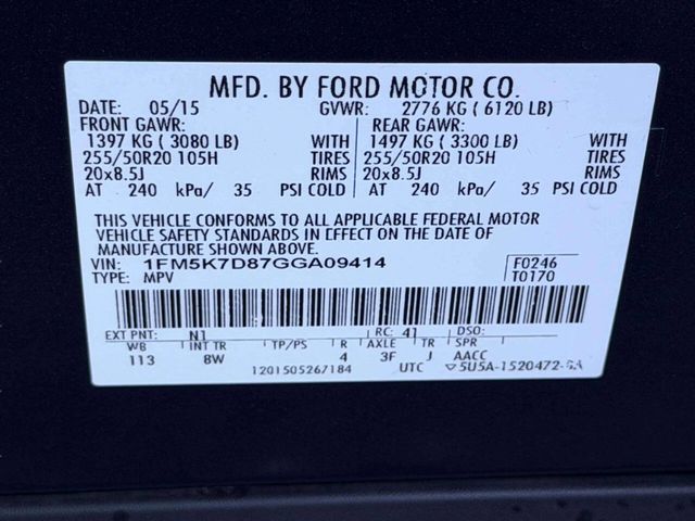 2016 Ford Explorer FWD 4dr XLT - 23044830 - 19