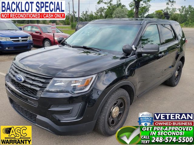 2016 Ford Explorer Utility 4D Police AWD 3.7L V6 - 22924047 - 0