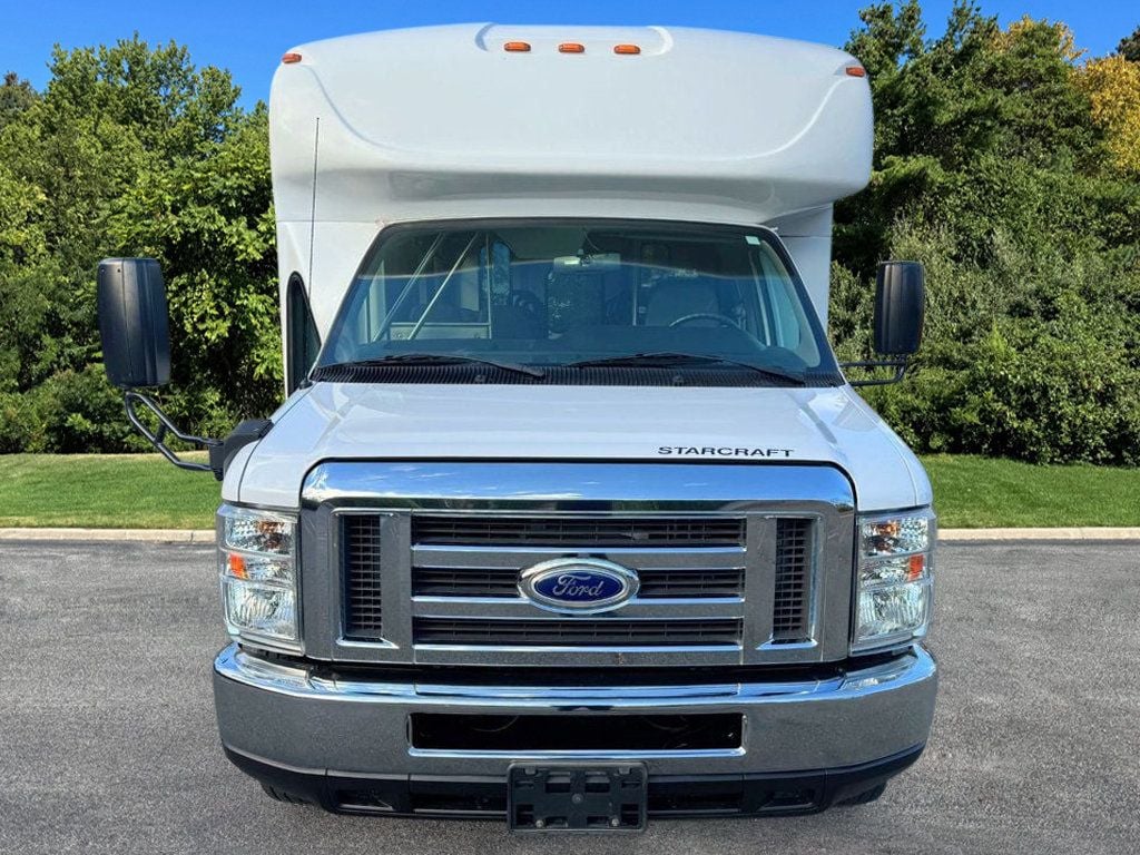 2016 Ford E-350 Cutaway Non-CDL Shuttle Bus 42K Miles For Adults Church Senior & Group Transportation - 22917850 - 1