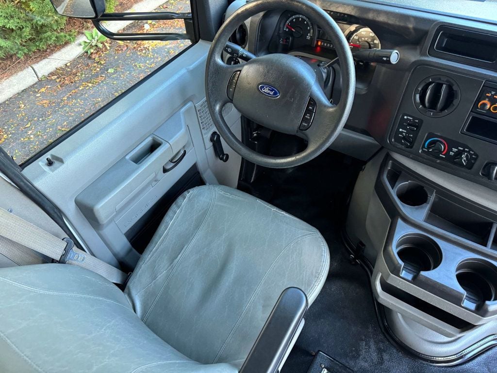 2016 Ford E-350 Cutaway Non-CDL Shuttle Bus 42K Miles For Adults Church Senior & Group Transportation - 22917850 - 19