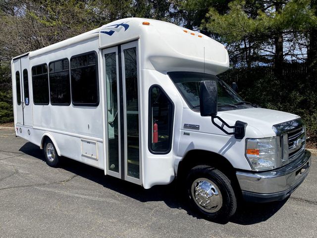 2016 Ford E-350 Cutaway Non-CDL Wheelchair Shuttle Bus For Adult Handicap Accessible Transportation - 22933367 - 0