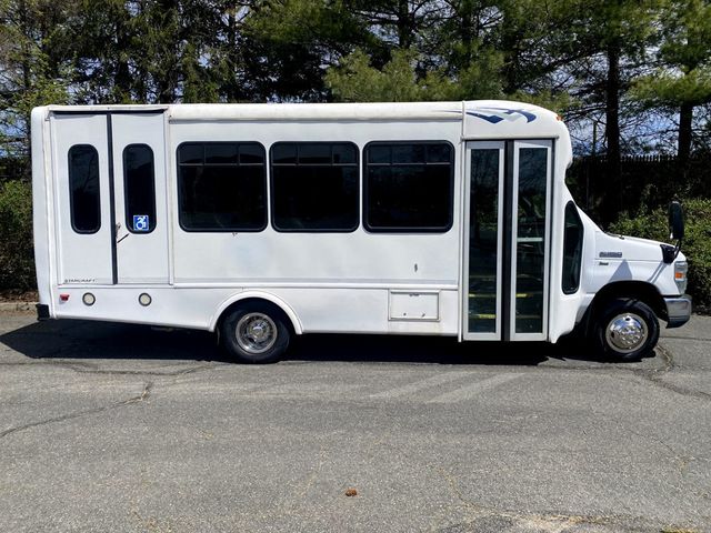 2016 Ford E-350 Cutaway Non-CDL Wheelchair Shuttle Bus For Adult Handicap Accessible Transportation - 22933367 - 1
