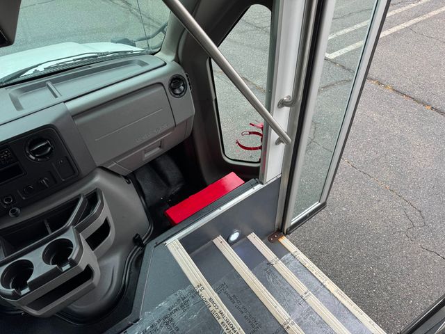 2016 Ford E-350 Cutaway Non-CDL Wheelchair Shuttle Bus For Adult Handicap Accessible Transportation - 22933367 - 23