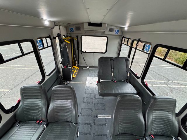 2016 Ford E-350 Cutaway Non-CDL Wheelchair Shuttle Bus For Adult Handicap Accessible Transportation - 22933367 - 24