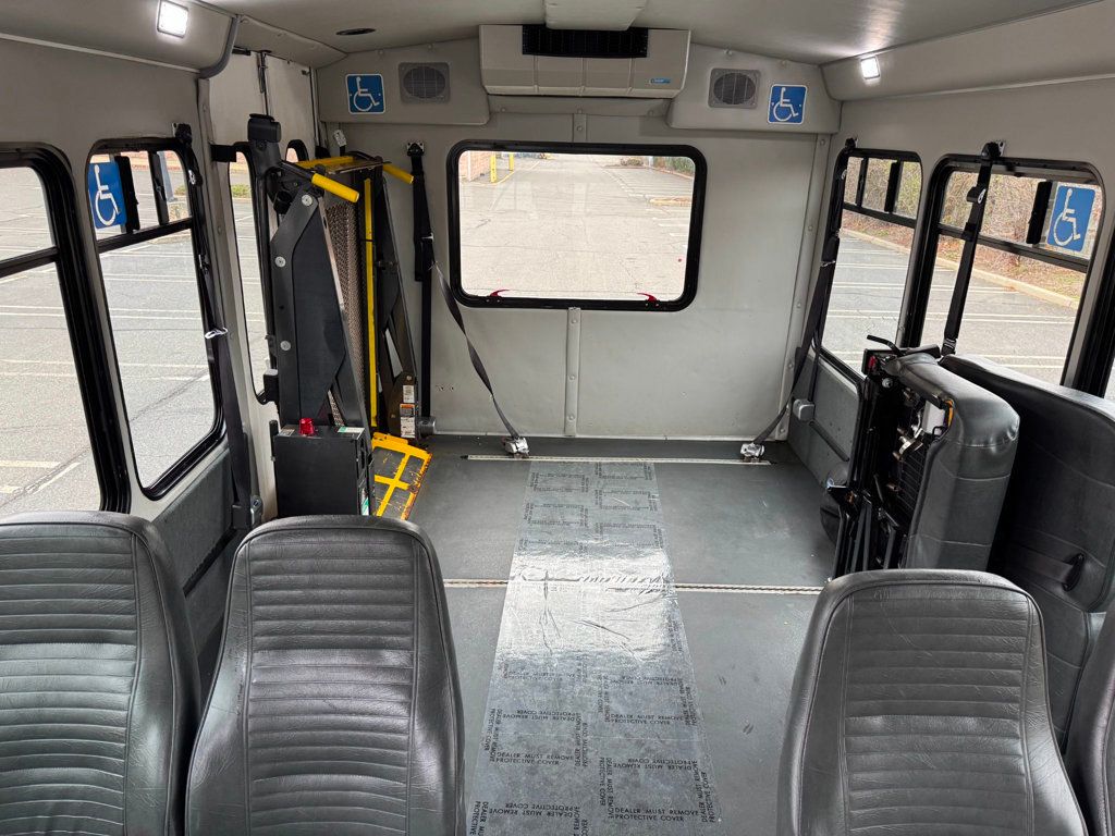 2016 Ford E-350 Cutaway Non-CDL Wheelchair Shuttle Bus For Adult Handicap Accessible Transportation - 22933367 - 25