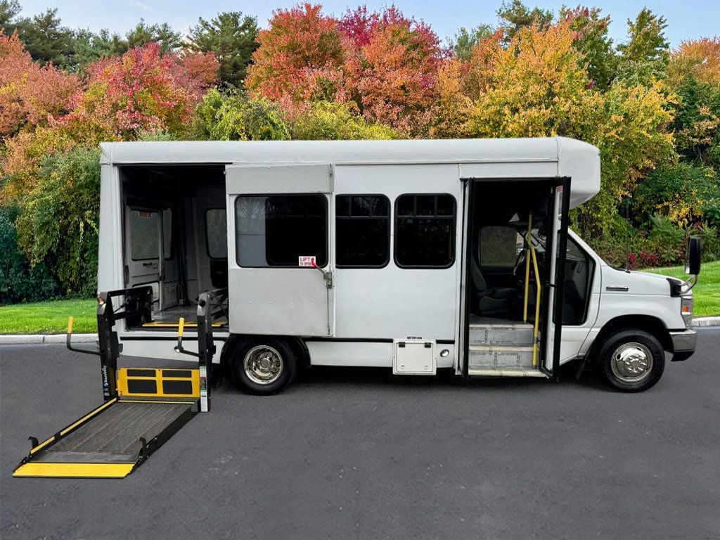 2016 Ford E-350 Cutaway Non-CDL Wheelchair Shuttle Bus For Adults Seniors Church Medical Transport With Lift - 22631402 - 14