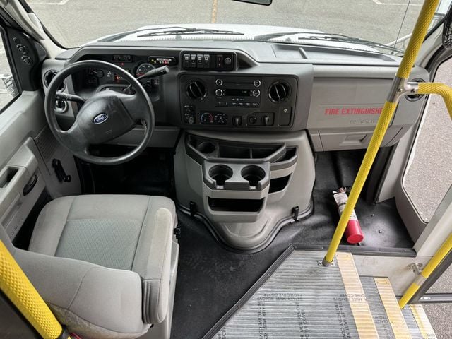 2016 Ford E-350 Cutaway Non-CDL Wheelchair Shuttle Bus For Adults Seniors Church Medical Transport With Lift - 22631402 - 19