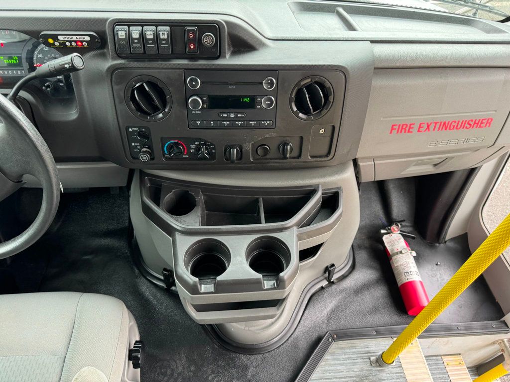 2016 Ford E-350 Cutaway Non-CDL Wheelchair Shuttle Bus For Adults Seniors Church Medical Transport With Lift - 22631402 - 21