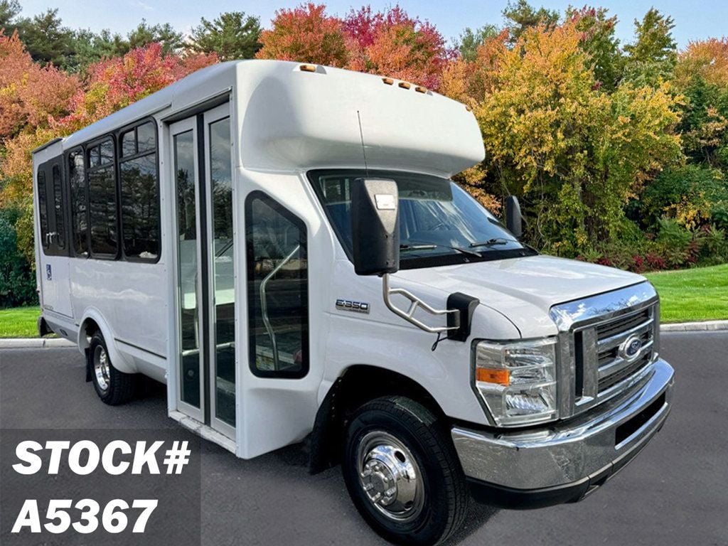 2016 Ford E-350 Non-CDL Wheelchair Shuttle Bus For Sale For Adults Seniors Church Medical Transport Handicapped - 22733214 - 0