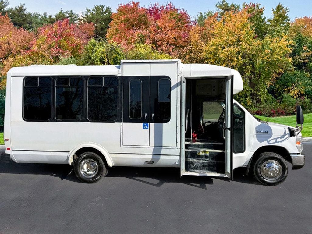 2016 Ford E-450 Eldorado Non-CDL Shuttle Bus w/Lift For Adults Seniors Church & Handicapped Transportation - 22618839 - 2