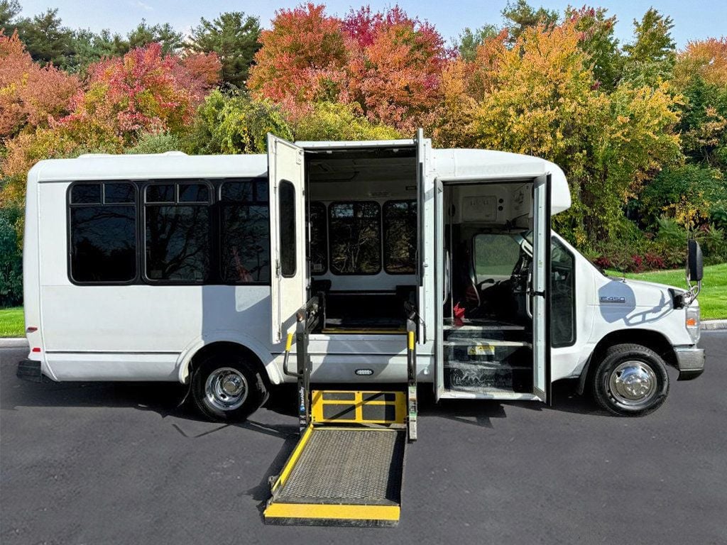 2016 Ford E-450 Wheelchair Eldorado Non-CDL Shuttle Bus For Adults Seniors Church & Handicapped Transport - 22618839 - 3