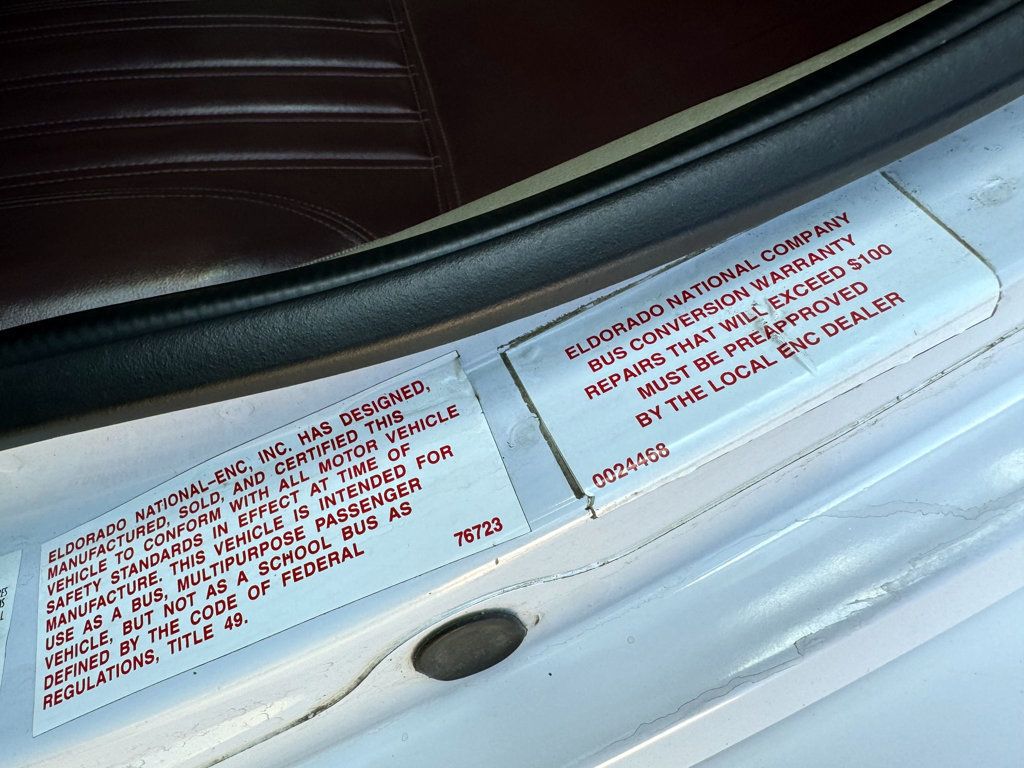 2016 Ford E-450 Wheelchair Eldorado Non-CDL Shuttle Bus For Adults Seniors Church & Handicapped Transport - 22618839 - 49