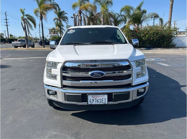 2016 Ford F150 SuperCrew Cab LARIAT 5.0L NAV BACK UP CAM 1 OWNER CLEAN - 23065142 - 1