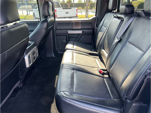 2016 Ford F150 SuperCrew Cab LARIAT 5.0L NAV BACK UP CAM 1 OWNER CLEAN - 23065142 - 25