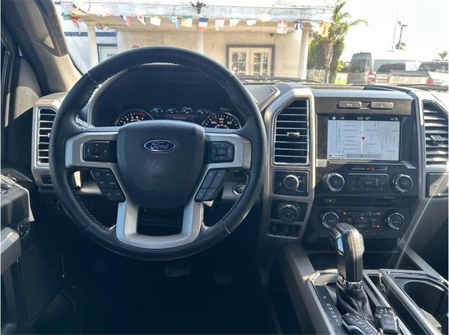2016 Ford F150 SuperCrew Cab LARIAT 5.0L NAV BACK UP CAM 1 OWNER CLEAN - 23065142 - 28