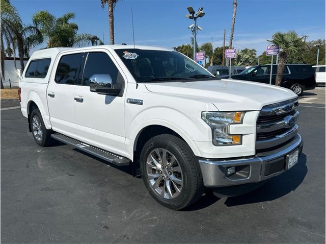 2016 Ford F150 SuperCrew Cab LARIAT 5.0L NAV BACK UP CAM 1 OWNER CLEAN - 23065142 - 2
