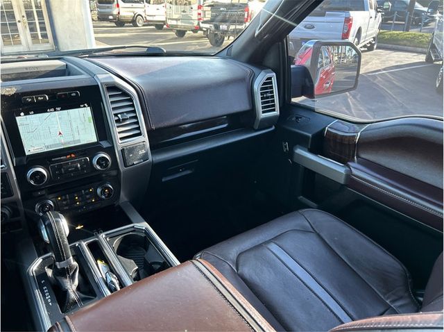 2016 Ford F150 SuperCrew Cab PLATINUM 4X4 ECOBOOST NAV BACK UP CAM 1 OWNER - 23081399 - 28