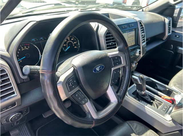 2016 Ford F150 SuperCrew Cab PLATINUM 4X4 NAVIGATION BACK UP CAM CLEAN - 23093827 - 22