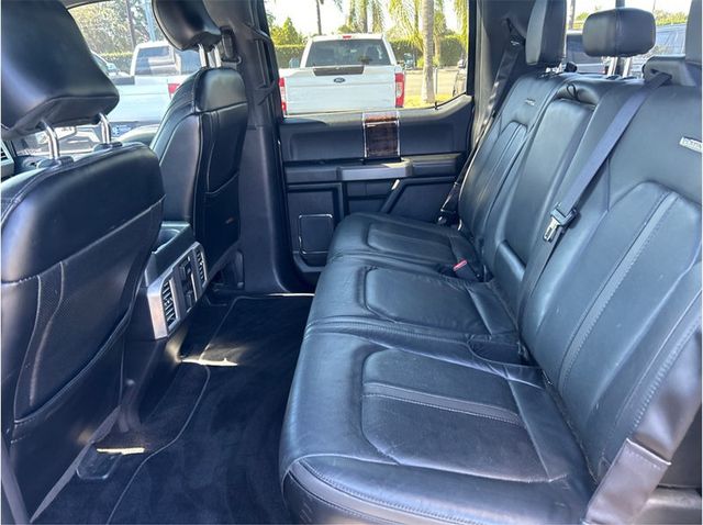 2016 Ford F150 SuperCrew Cab PLATINUM 4X4 NAVIGATION BACK UP CAM CLEAN - 23093827 - 25