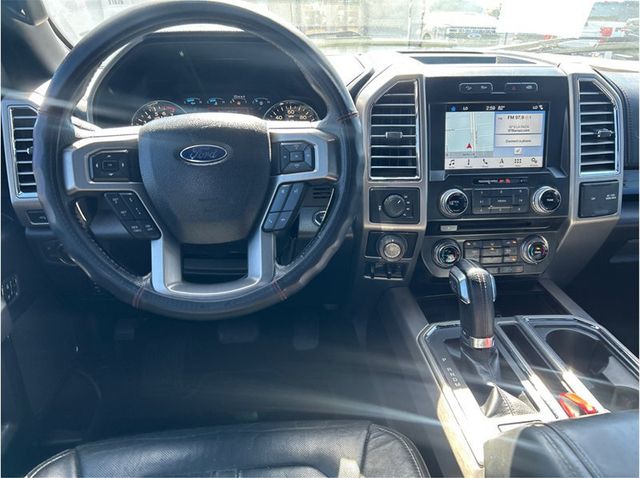 2016 Ford F150 SuperCrew Cab PLATINUM 4X4 NAVIGATION BACK UP CAM CLEAN - 23093827 - 26