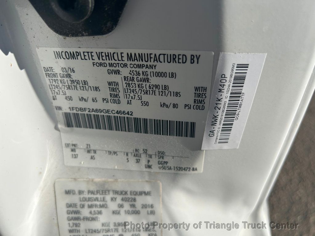 2016 Ford F250HD 8FT STAKE RACK BODY JUST 10k MILES! +HITCH RECEIVER! SUPER CLEAN UNIT! - 22945354 - 13