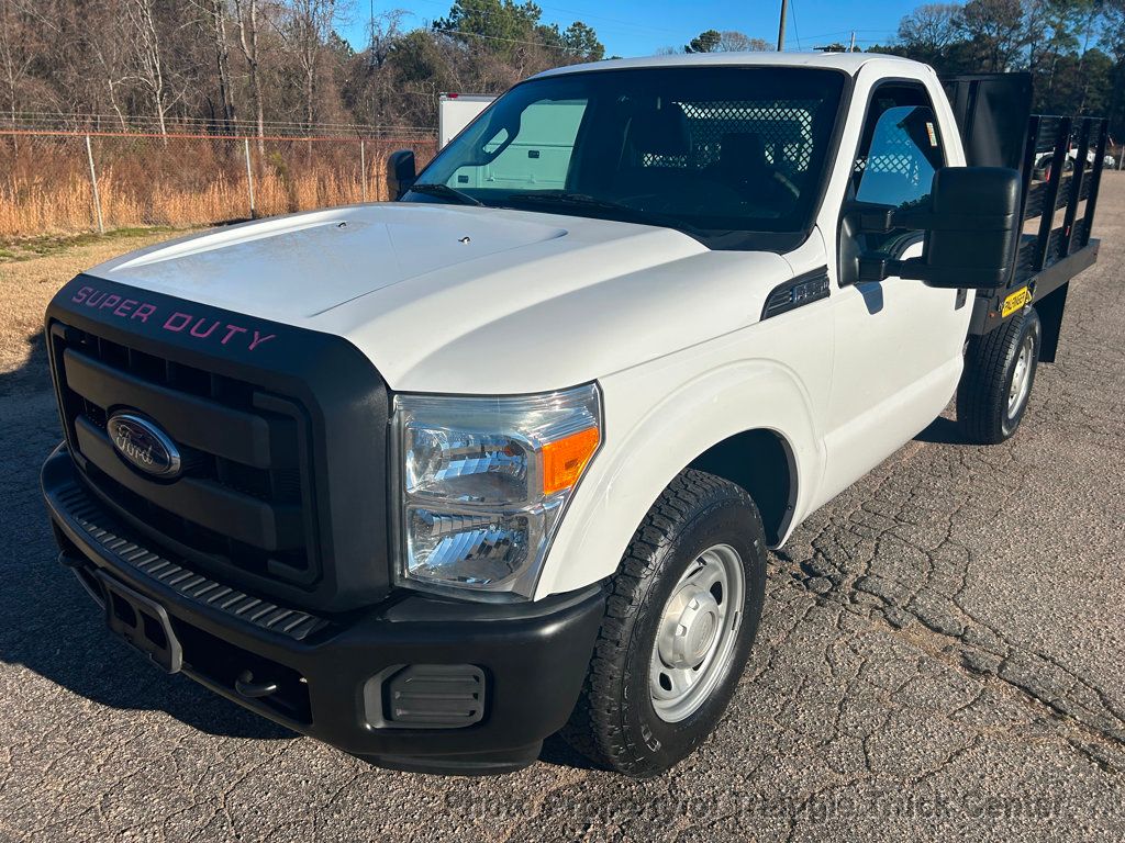 2016 Ford F250HD 8FT STAKE RACK BODY JUST 10k MILES! +HITCH RECEIVER! SUPER CLEAN UNIT! - 22945354 - 44