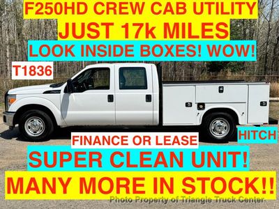 2016 Ford F250HD CREW UTILITY JUST 17k MILES! FINANCING! - 1FD7W2A6XGEC86704
