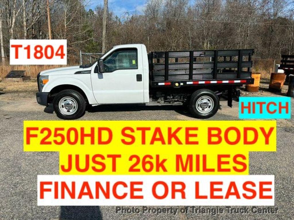 2016 Ford F250HD STAKE BODY JUST 26k MILES! +MORE IN STOCK! FINANCE OR LEASE! - 22957032 | Video 1