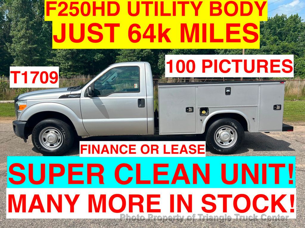 2016 Ford F250HD UTILITY JUST 64k MILES! ++SUPER CLEAN UNIT! HITCH RECEIVER!  FORD SYNC - 22858781 | Video 1
