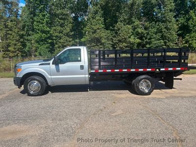 2016 Ford F350HD 12+ FOOT RACK STAKE BODY JUST 14k MILES - 1FDRF3G68GED31192