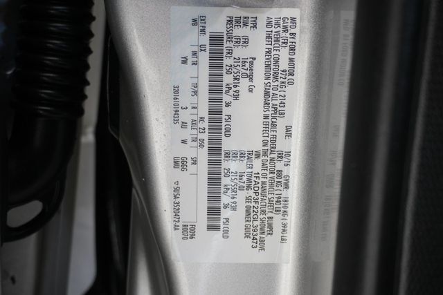 2016 Ford Focus 4dr Sedan SE - 23023633 - 23