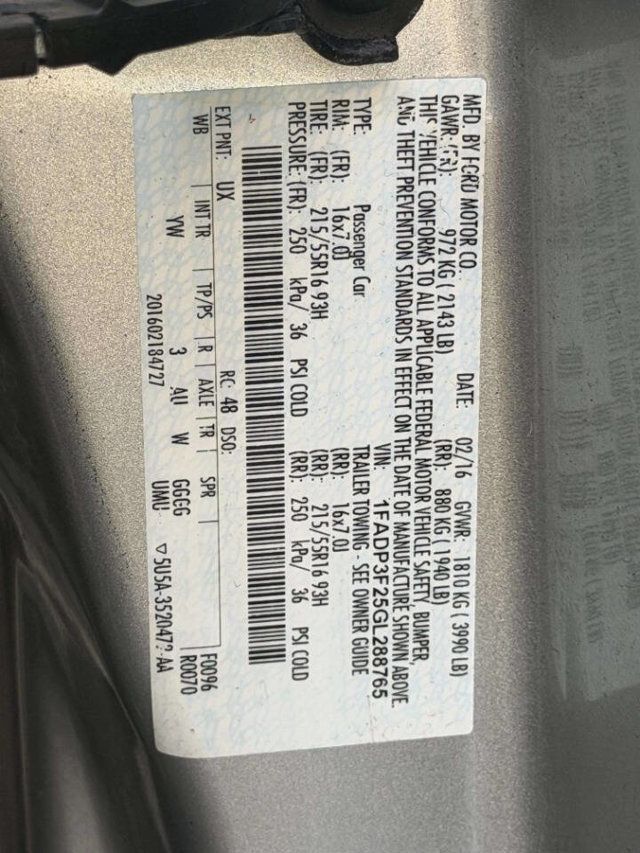 2016 Ford Focus 4dr Sedan SE - 22983765 - 14