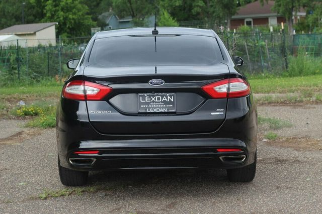 2016 Ford Fusion AWD SE W/ LUXURY PKG, LEATHER INTERIOR SEATING W/ FRNT HTD SEATS - 23047474 - 4