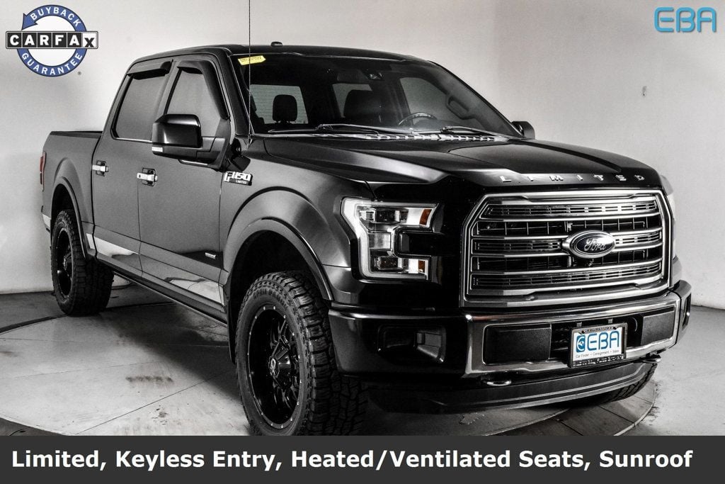 2016 Ford F-150 4WD SuperCrew 145" Limited - 22356807 - 0