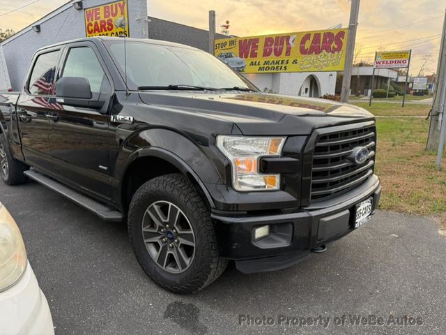 2016 Ford F-150 4WD SuperCrew 145" XLT - 22943685 - 2