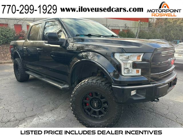 2016 Ford F-150 4WD SuperCrew 157" Lariat - 22964366 - 0