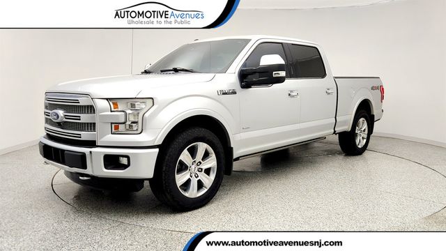 2016 Ford F-150 4WD SuperCrew 157'' Platinum w/ Turbo V6, Moonroof & Max Towing - 23016213 - 0