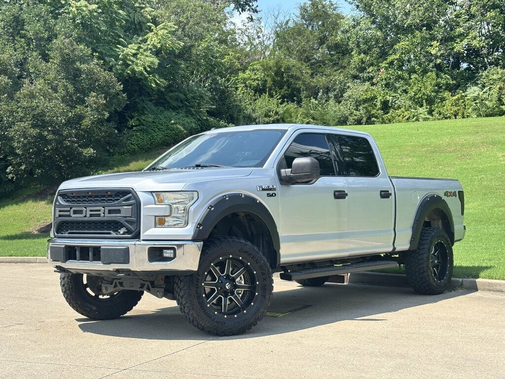 2016 Ford F-150 4WD XLT LIFTED W AFTERMARKET WHEELS AND TAILGATE - 23065447 - 0