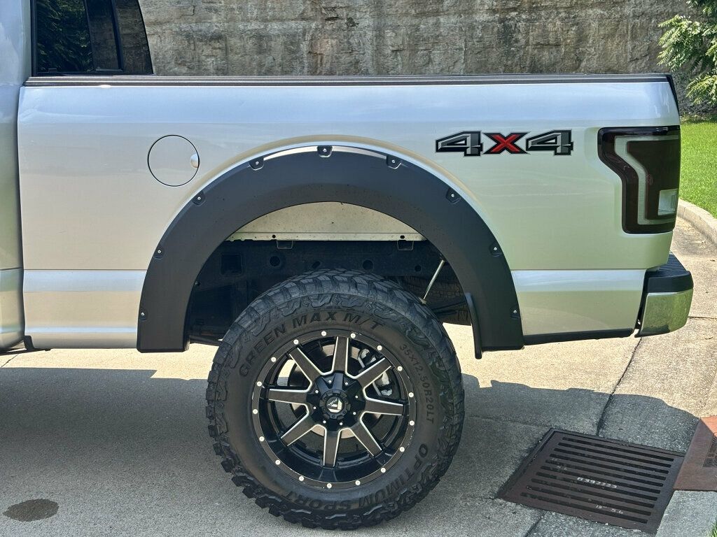 2016 Ford F-150 4WD XLT LIFTED W AFTERMARKET WHEELS AND TAILGATE - 23065447 - 34