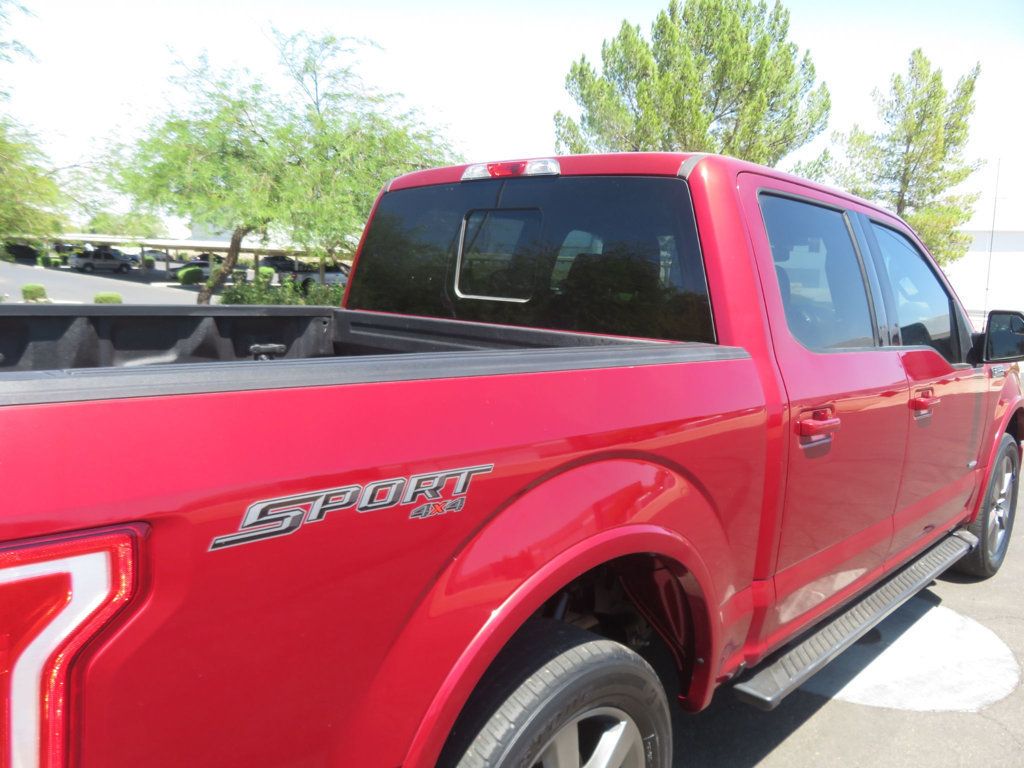 2016 Ford F-150 4X4 1OWNER AZ SUPERCREW SPORT EXTAR CLEAN LOW MILES  - 23051990 - 9